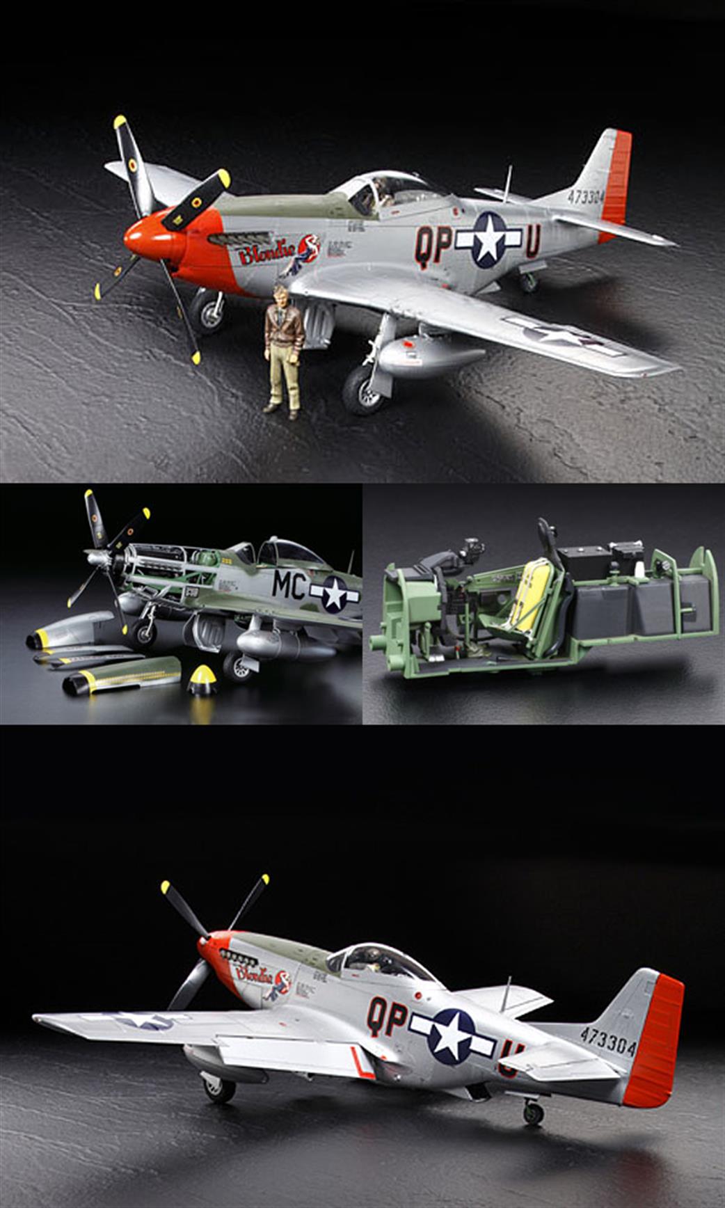 Tamiya 1/32 60322 USAF P-51D Mustang World War 2 Fighter Kit
