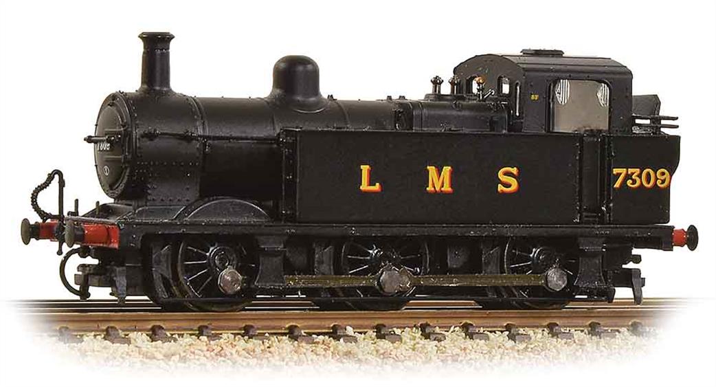 Graham Farish 372-210A LMS 7309 Class 3F 0-6-0 Jinty Shunting Engine LMS Black N