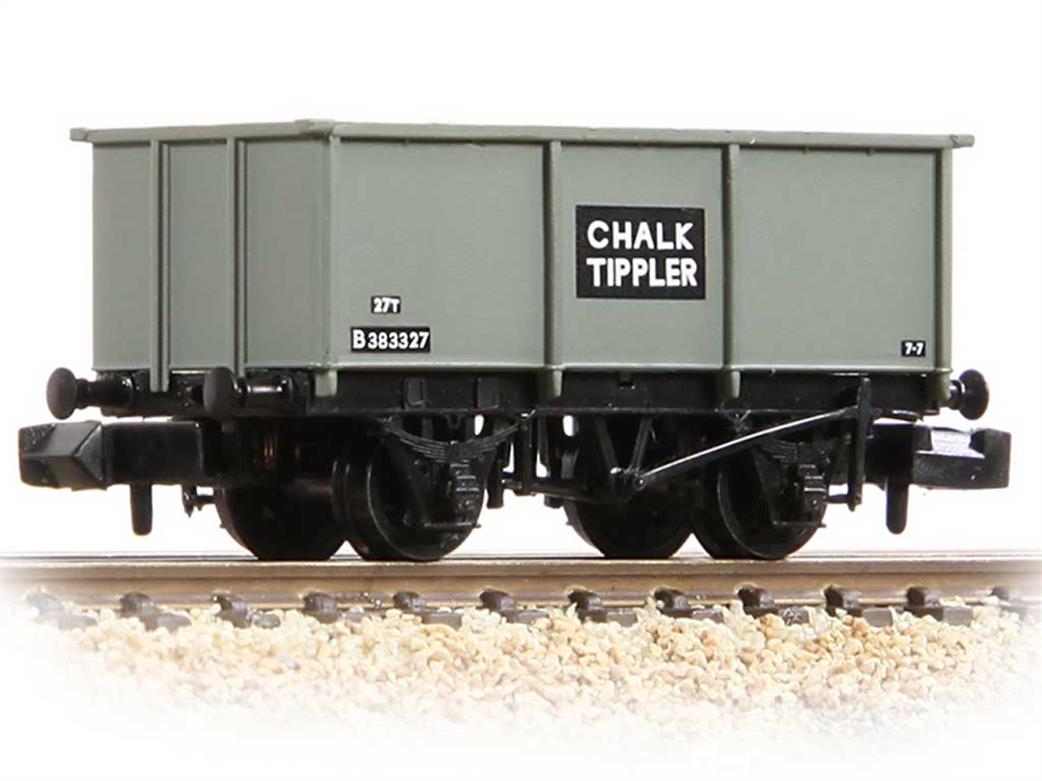 Graham Farish N 377-276C 27t Steel Tippler Wagon Chalk