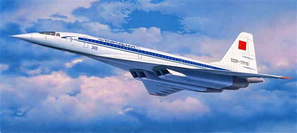 Revell 1/144 04871 Tupolev Tu144 Russia's Concorde