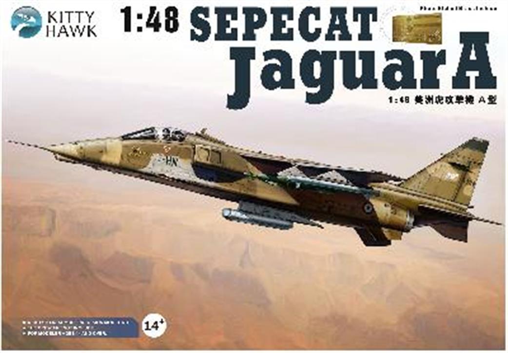 Kitty Hawk 1/48 KH80104 Jaguar GR1A French Air Force Plastic Kit
