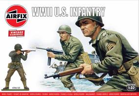 Airfix 1/32 US Infantry Plastic Figure Set A02703Contains 14 figuresPaints are required to complete the figures (not included)Click on the More link to view related products.