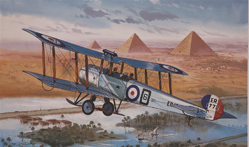 Airfix 1/72 A01085V Avro 504K Bi Plane Vintage Classic Plastic Kit