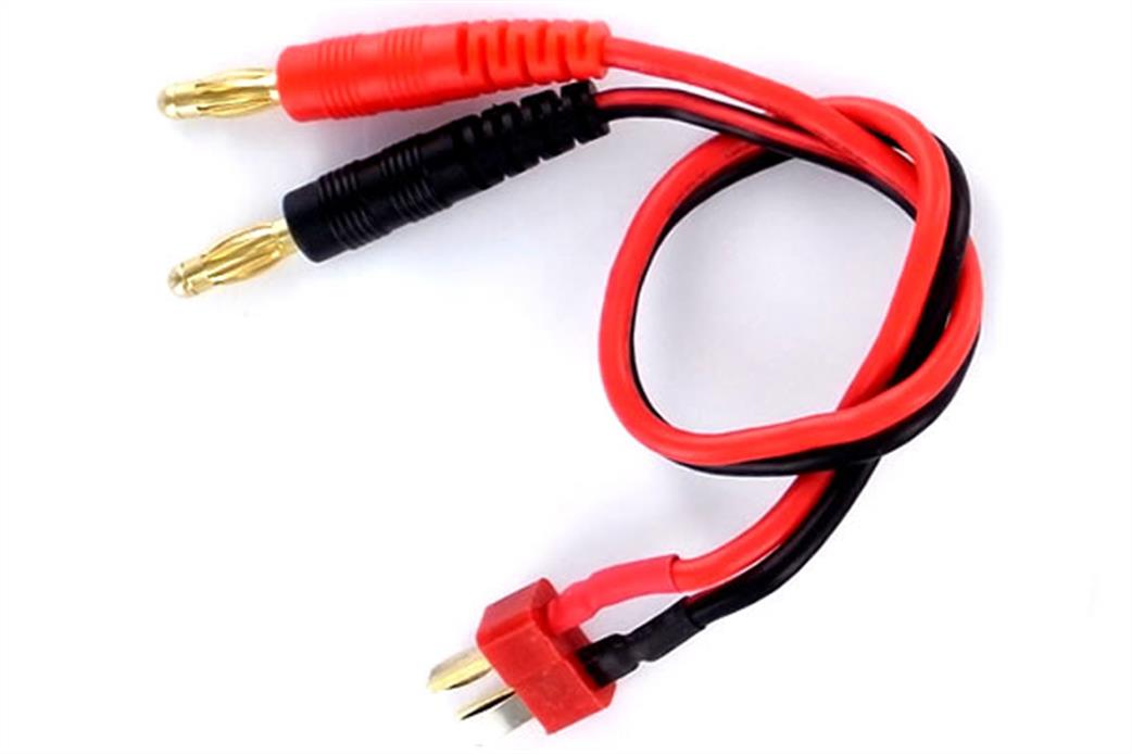 Etronix  ET0269 Charge Lead Bannana Plug-Traxxas