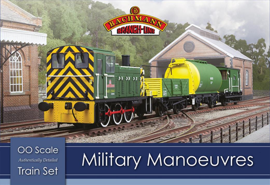 Bachmann 30-130 Military Manoeuvres Train Set OO