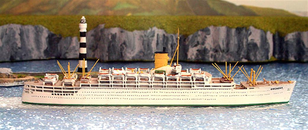 Albatros 1/1250 AL260A SS Orcades a passenger liner and cruise ship  P&O Line 1964