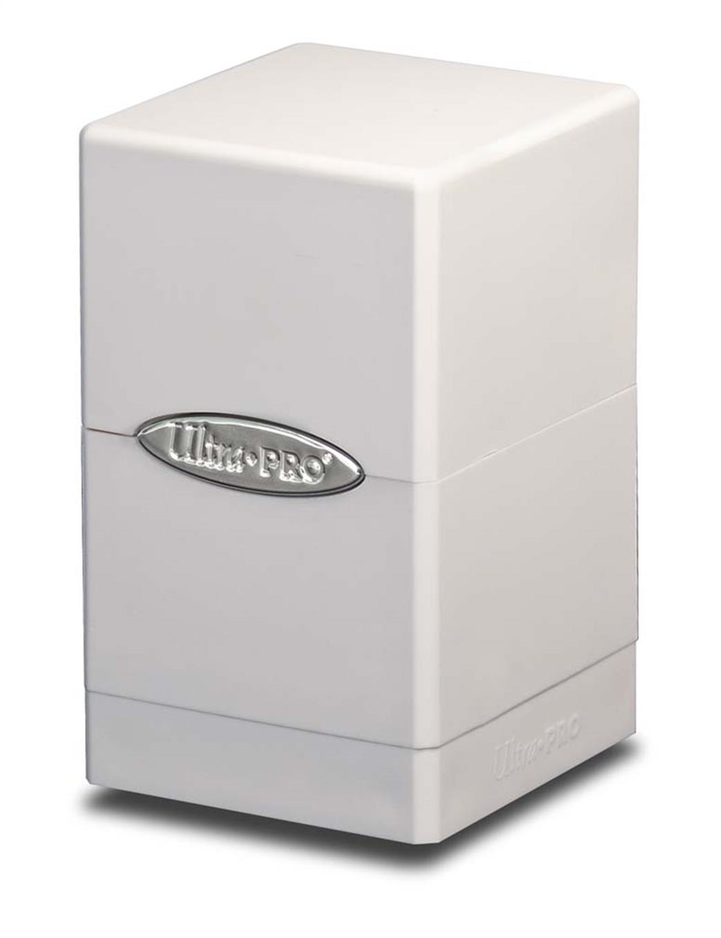 Ultra Pro  84172 White Satin Tower Deck Box