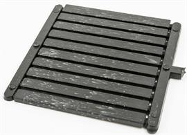 C&amp;L Finscale 7SL101A Pack of 100 8'6" Timber Effect Plastic Sleepers