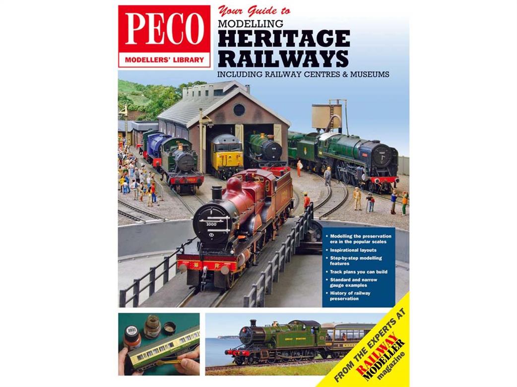 Peco  PM-210 Modellers Library Guide to Modelling Heritage Railways
