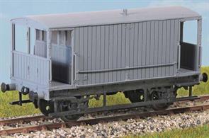 A well designed plastic kit to build a model of the last Midland Railway design goods brake van with plain planked sides. This design was adopted as the first LMS standard design, though soon after the grouping was replaced with a revised version with side lookout duckets added, featured in kit PC49.The Midland Railway vans remained in service throughout the LMS period and into British Railways ownership until the mid-1950s, with some examples lasting longer as brake/mess vans with the engineering departments.Glue and paints are required to assemble and complete the model (not included)