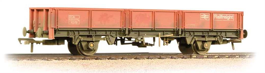 Bachmann OO 38-056B BR Railfreight OCA 31-tonne Open Wagon Flame red