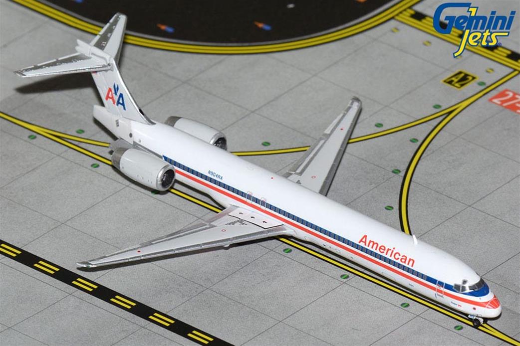 Gemini Jets 1/400 GJAAL1794 American MD-80 N962174AA Polished Airliner Model