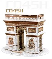 CubicFun Arche De Triomphe 3D Puzzle Kit C045HCompleted model measures 260 x 200 x 180mm. 26 pieces