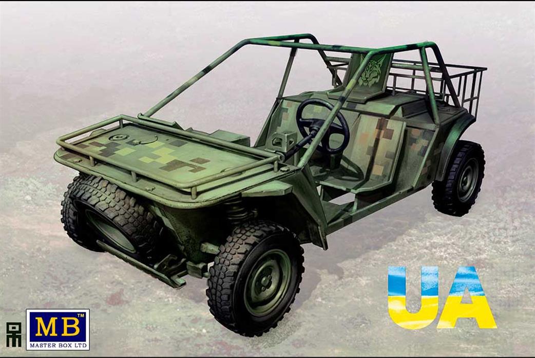 Master Box Ltd 1/35 35239 Mongoose Buggy UA Combat Vehicle Kit