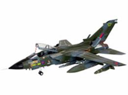 Revell 1/72 RAF Tornado GR1 Ground Attack Bomber Kit 04619Length 243mm Number of Parts 198 Wingspan 201mmGlue and paints are required