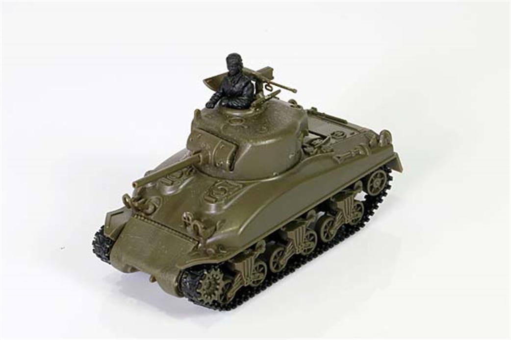 Unimax Forces of Valor 1/72 UN873004A US M4A1 Sherman Tank Kit France 1944