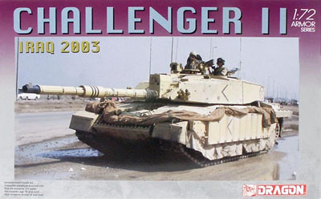 Dragon Models 1/72 7228 British Challenger 2 Iraq 2003