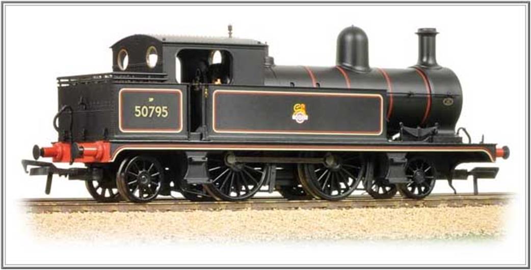 Bachmann OO 31-169 BR 50705 L&YR 2-4-2 Radial Tank BR Lined Black Early Emblem