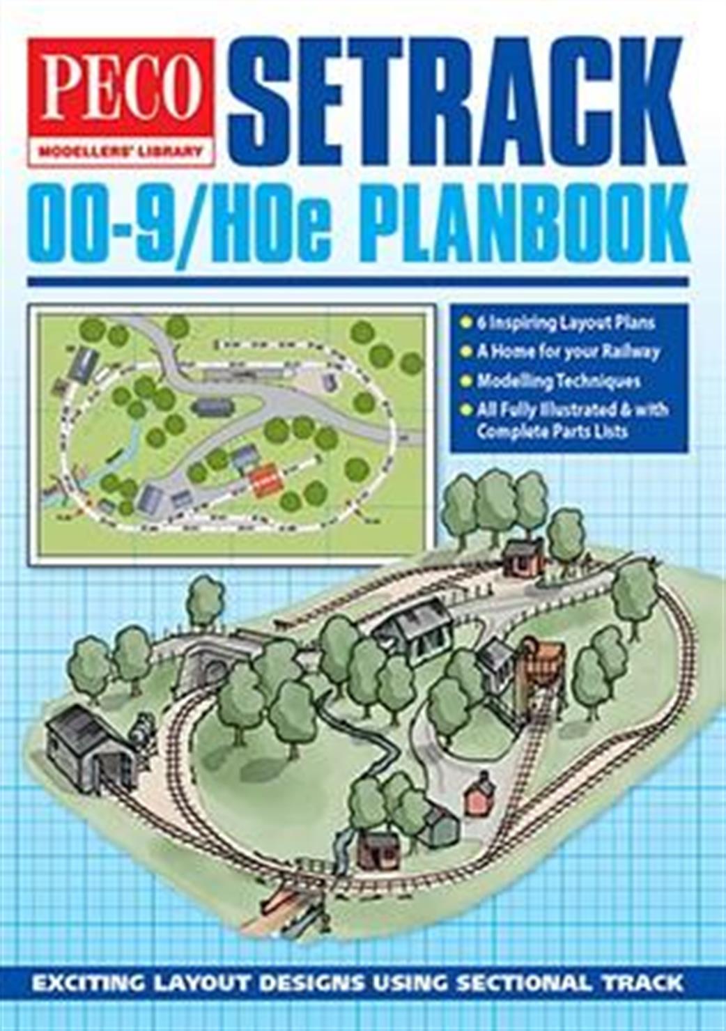 Peco  PM-400 OO9 / HOe Narrow Gauge Setrack Planbook
