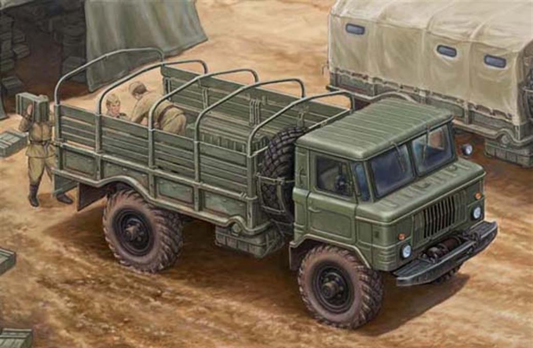 Trumpeter 01016 Russian GAZ-66 4x4 Light Truck kit 1/35