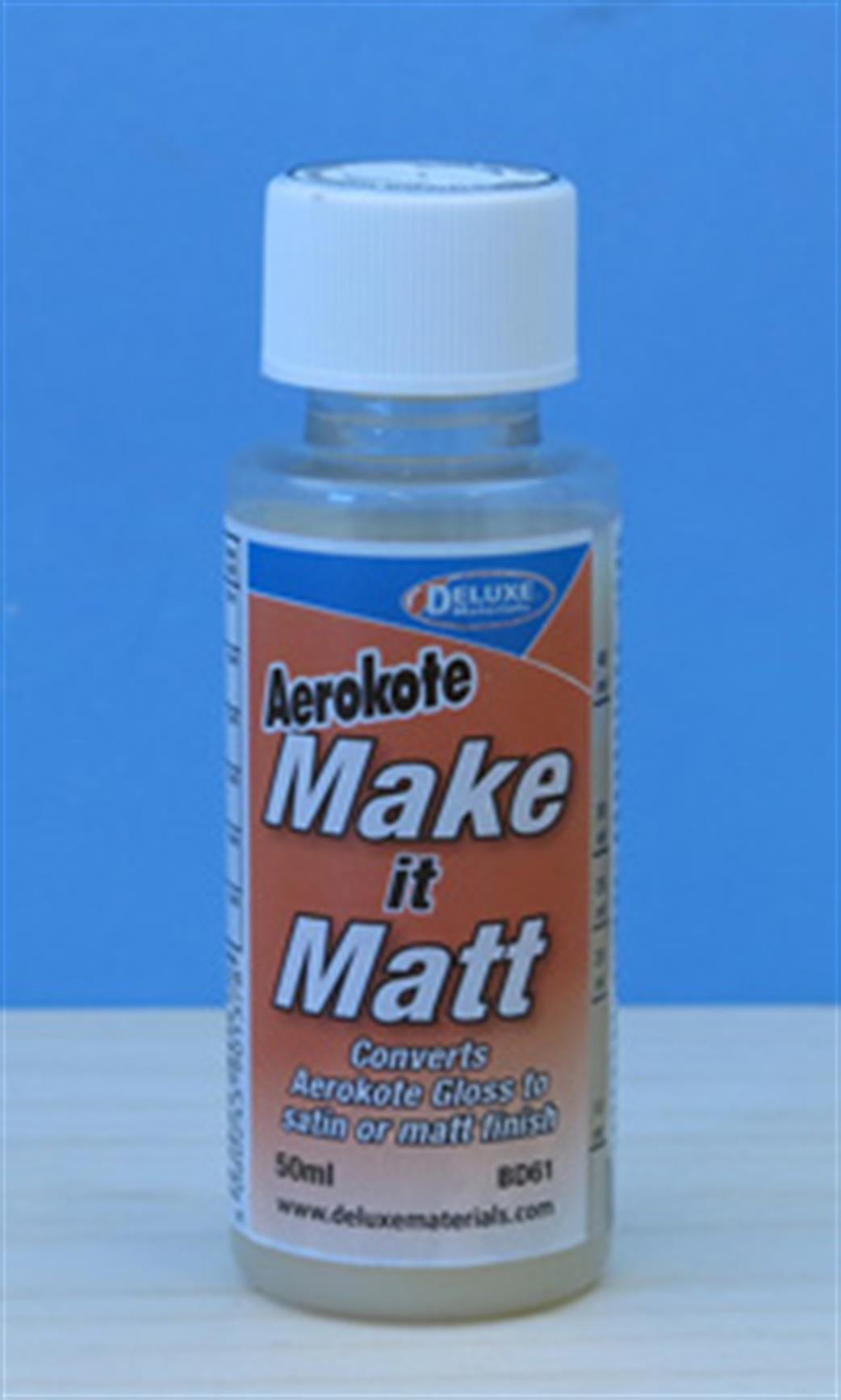 Deluxe Materials  BD61  Aerokote Make it Matt 50ml