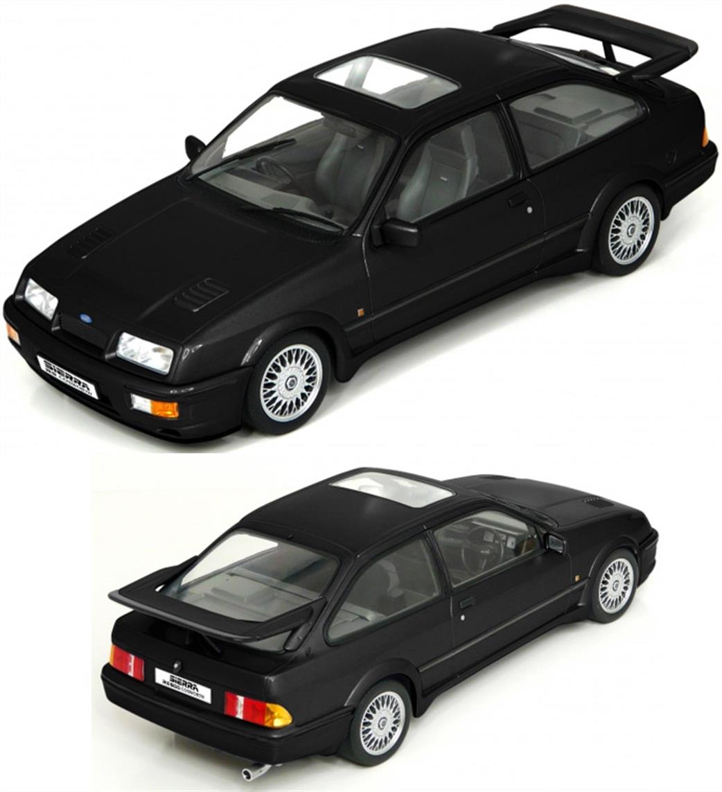Norev 1/18 182775 Ford Sierra RS Cosworth in Black Hot Hatch Model