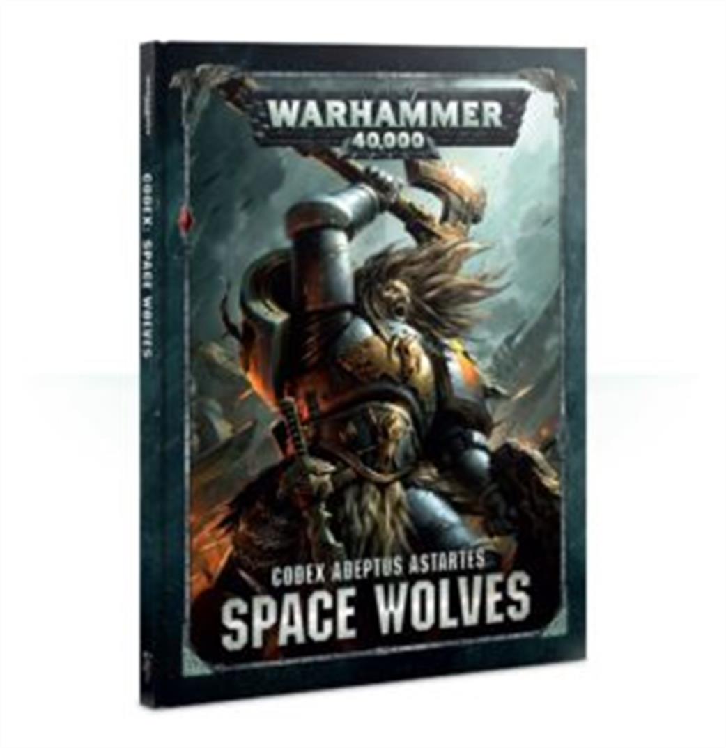 Games Workshop 60030101040 Space Wolves 40K Hardback Codex (old)