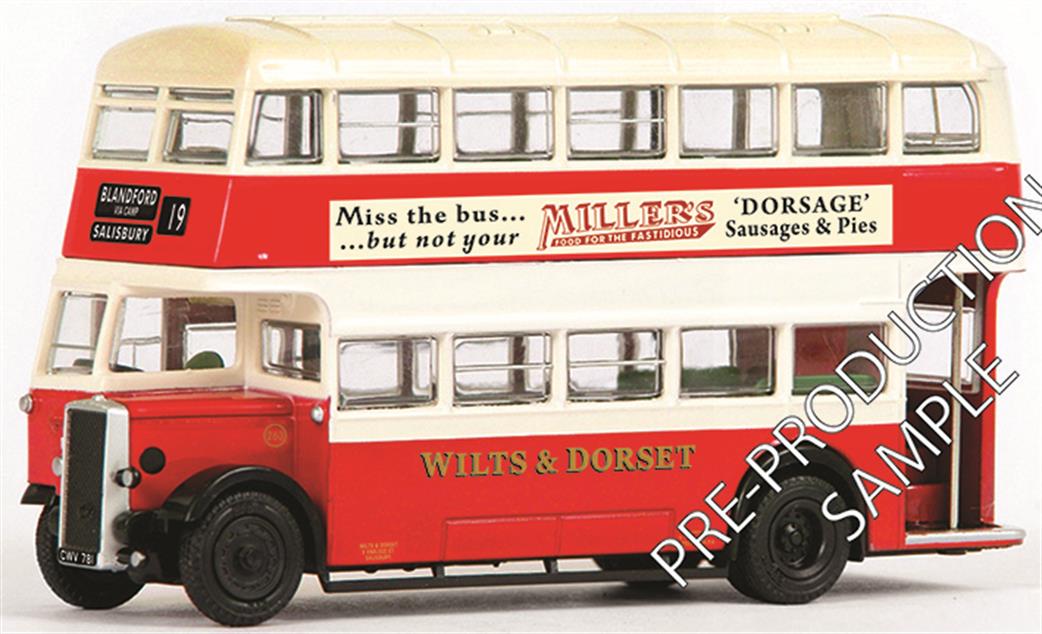 EFE 1/76 26412 Wilts & Dorset Daimler Utility Bus