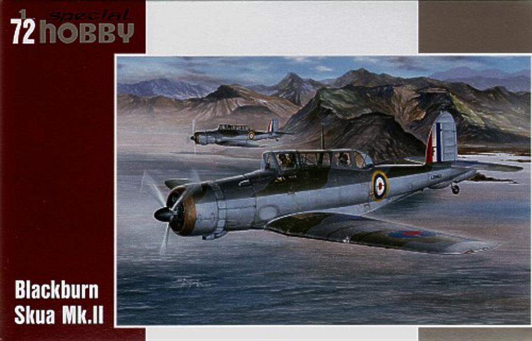 Special Hobby 1/72 SH72140 Blackburn Skua Royal Navy WW2 Plastic Kit