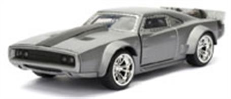 Jadatoys 1/32 Fast &amp; Furious 8 Dom's Ice Charger 98299Staright from the screen comes this stunning 1:32nd scale die-cast replica. Supplied in a themed window box.