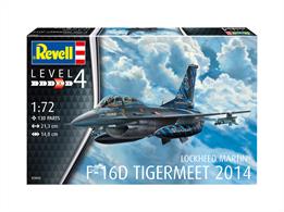 Revell 03844 1/72nd F-16D Fighting Falcon Fighter KitGlue and paints are required