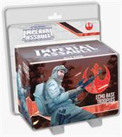 Fantasy Flight Games Echo Base Troopers Ally Pack for Star Wars Imperial Assault SWI23Rebel Troopers fight across the galaxy, but the troopers stationed at Echo Base were specially trained to deal with the extreme environment that awaited them there. This specialized training can make the difference between victory and defeat in a game of Imperial Assault.This figure packinvites you to unleash the uncompromising resilience of the Echo Base Troopers on any battlefield. Two sculpted plastic figures bring the characters to life and replace the tokens found in the Return to Hoth expansion. With a new campaign side mission, two new skirmish missions, and new Command cards and Deployment cards, the Echo Base Troopers Ally Pack can help you hold the line against any Imperial forces.This is not a standalone product. A copy of the Imperial Assault Core Set is required to play. Includes missions that require the Twin Shadows expansion.