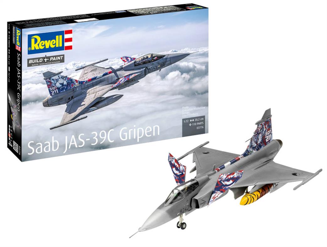 Revell 1/72 03776 Saab JAS-39C Gripen