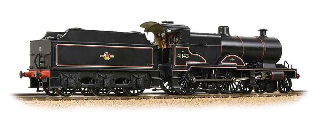 Bachmann OO 31-933A BR 41143 Midland Class 4P Compound 4-4-0 BR Lined Black Late Crest