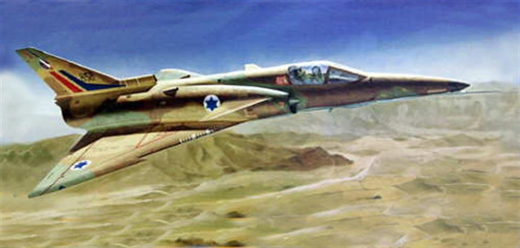 Hasegawa 1/72 00237 KFIR C2 Israeli Air Force Fighter