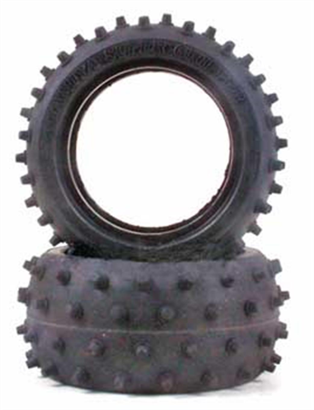 Tamiya  53059  Wide Stud Spiked Tyre Pair