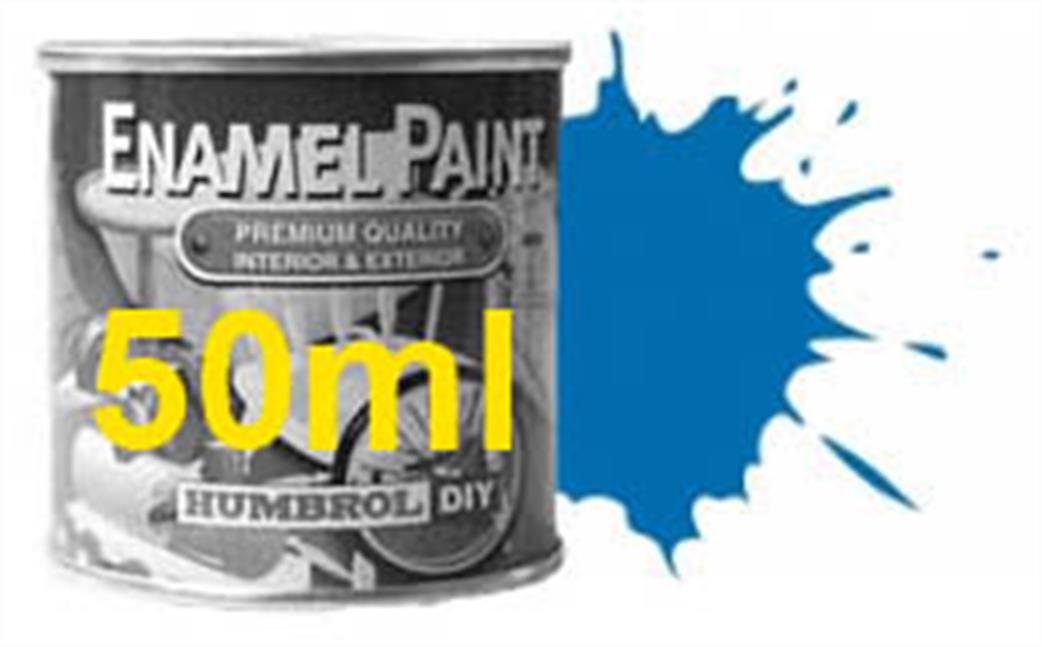 Humbrol  E50/52 52 Metallic Baltic Blue 50ml Enamel Paint