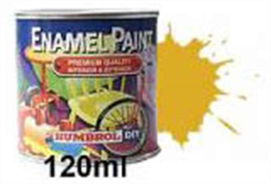 Humbrol  E120/54 54 Metallic Brass 120ml Enamel Paint