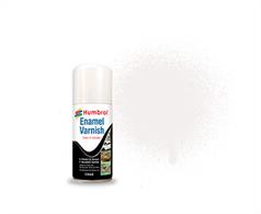 Humbrol Enamel 35 Varnish Gloss Modellers Spray 150ml AD6997Please note this is an enamel based spray paint, not acrylic.