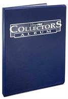 Features a hot stamped collectors themed foil on a cobalt blue cover. Each portfolio holds up to 90 standard size collectible cards single-loaded and 180 double-loaded in 10 top-loading pages. Archival-safe, acid-free pages offer premium protection for your most prized cards.