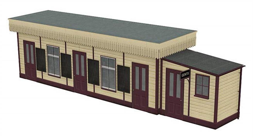 Bachmann OO 44-136 Scenecraft Wooden Station Booking Office