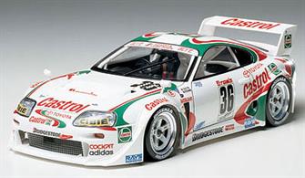 Tamiya 1/24 Toyota Supra GT in Castrol LiveryToyota entered a fleet of the Supra GT's in the 1995 Japanese GT Car Championships.