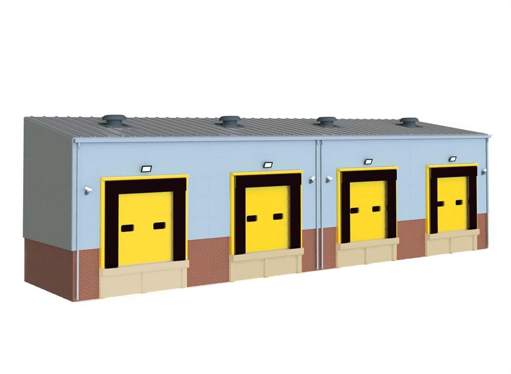 Wills Kits OO SSM312 HGV Loading Bay Roller Shutter Doors for Modular Industrial Building Kit