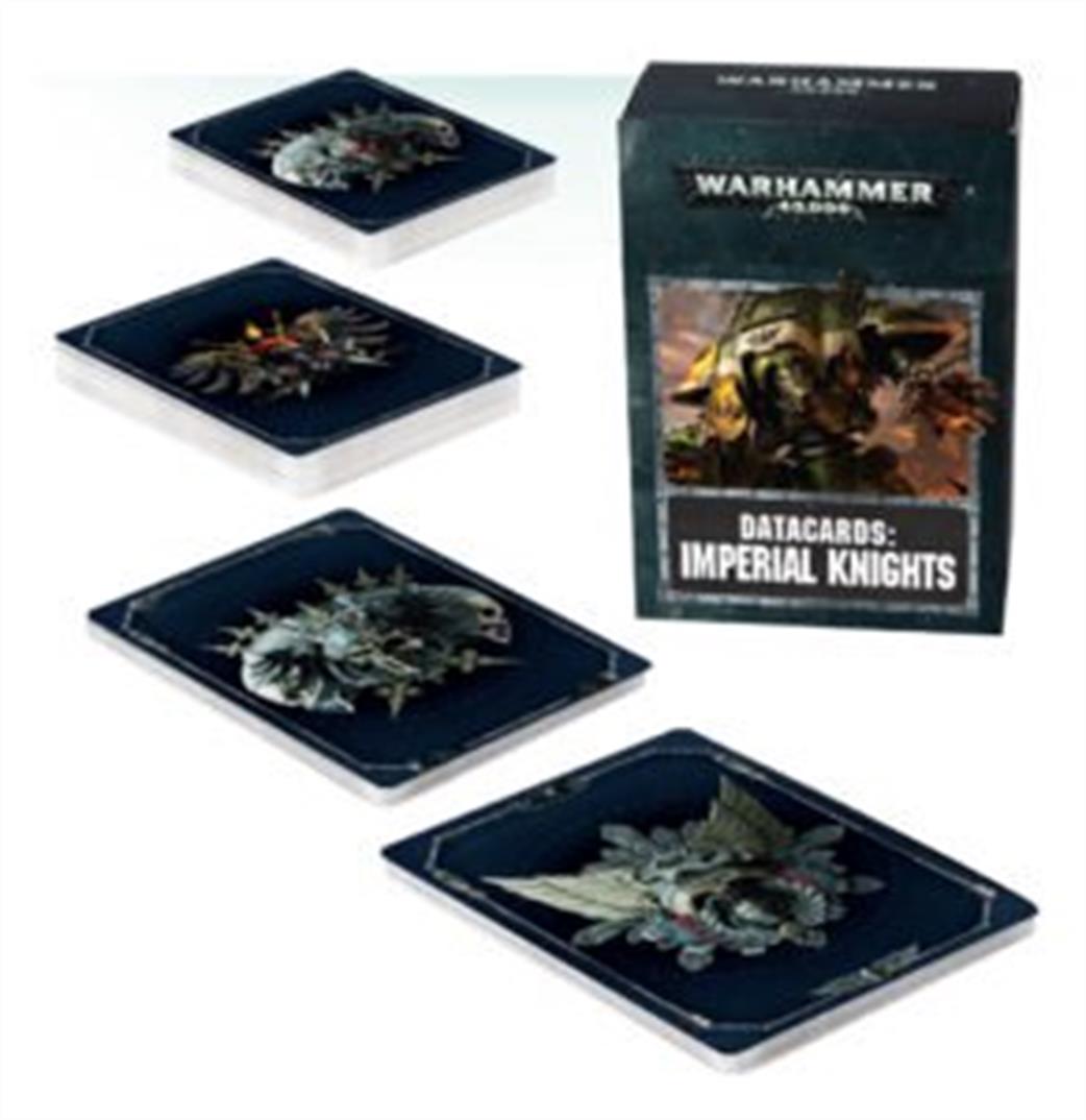 Games Workshop  54-02-60 Imperial Knights 40k Datacards (old)