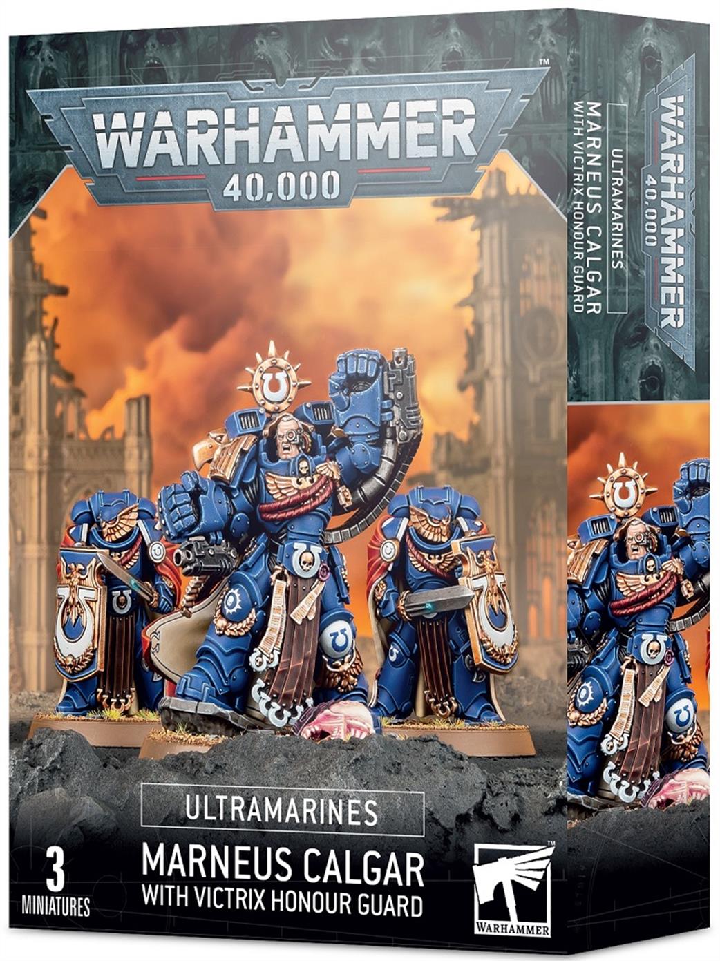 Games Workshop 28mm 55-21 Marneus Calgar, Ultramarines Chapter Master