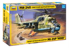 Zvezda 7315 1/72nd Mil Mi-24p Hind F Attack Helicopter KitNumber of Parts 267    Length 298mm