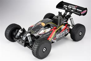 Get ready for the new standard in 1/8th nitro Ready-to-Run buggies. The legendary Hyper 7, one of the most popular RTR buggies every has had a face lift to make it even better value for money.