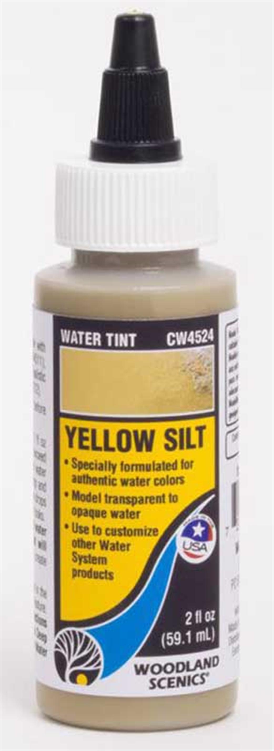 Woodland Scenics CW4524 Yellow Silt Water Tint