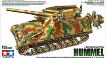 Tamiya 35367 1/35th Hummel Late Production German Heavy SPG Howitzer KitLength 190mm
