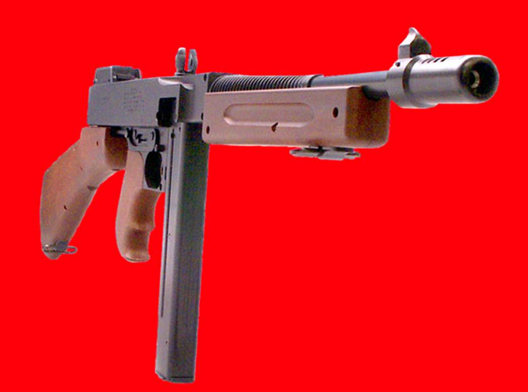 KWC Cybergun 1/1 43701 Thompson Military M1 Single Shot Machine Gun (THPSTD)